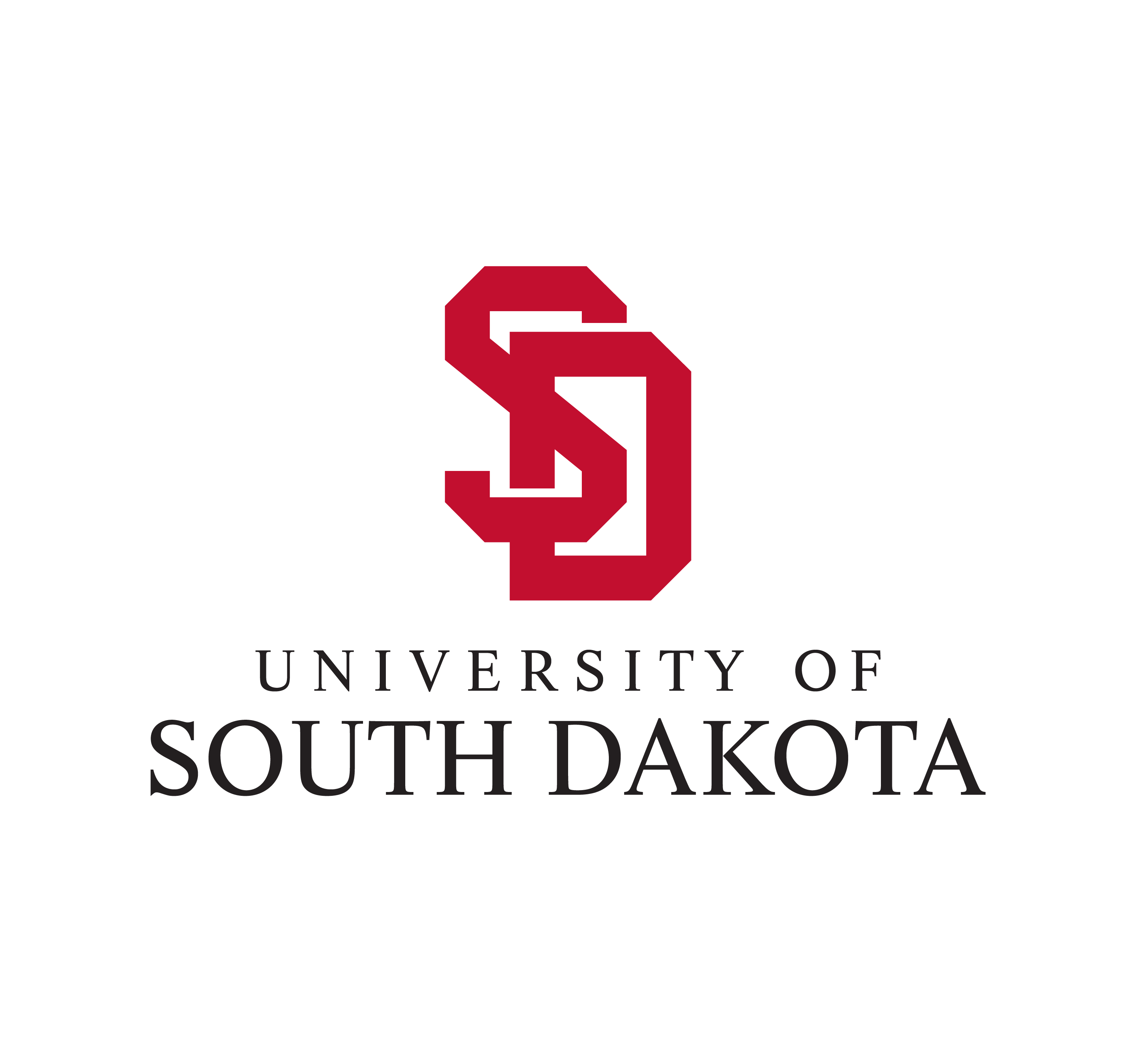 university of south dakota school logo