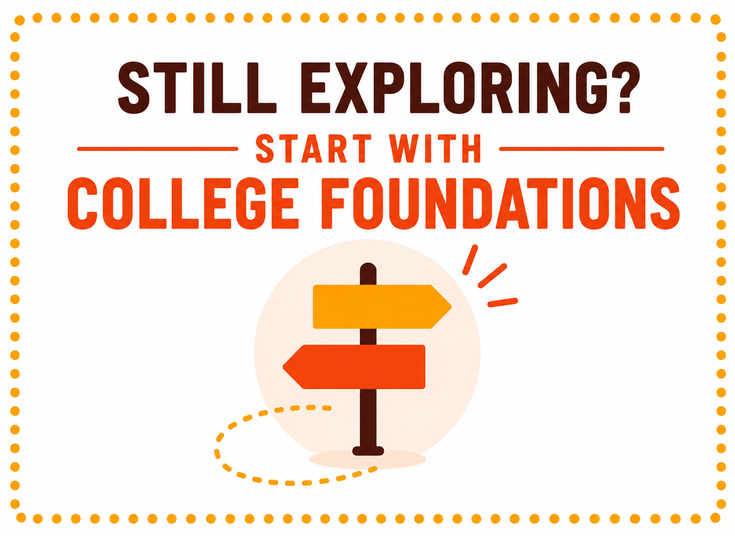 Know what you’re interested in? Start with a career-focused pathway.
